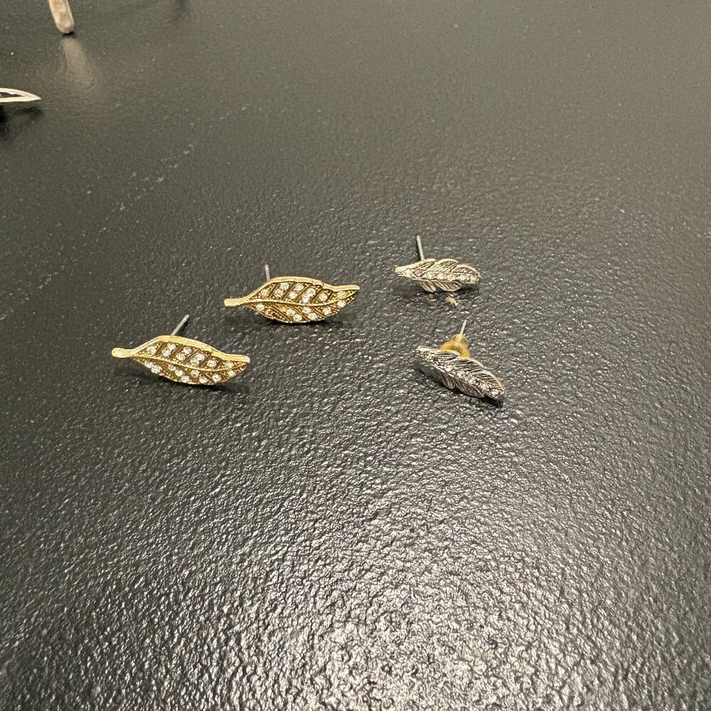Set of Feather Earrings